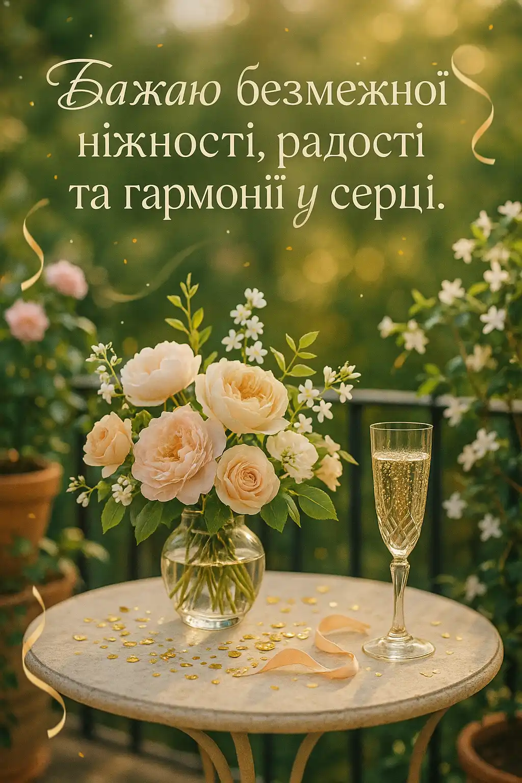 Привітання з днем народження жінці проза