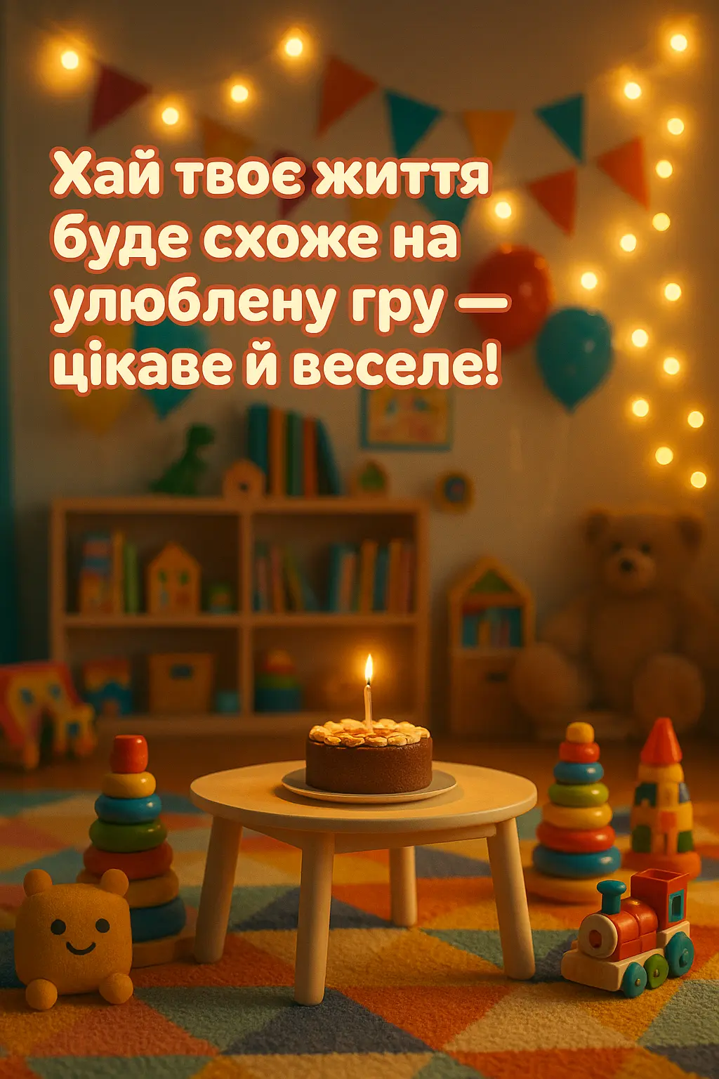 Привітання з днем народження хлопчика 5 років