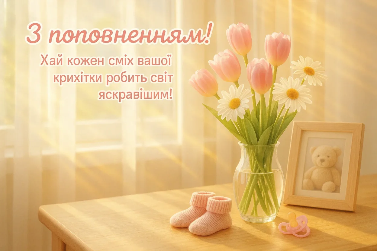 Привітання батькам з народженням донечки своїми словами