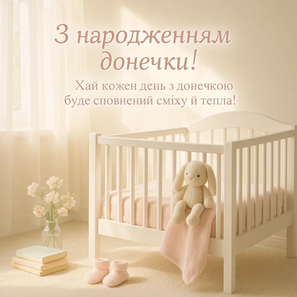 Привітання батькам з народженням донечки своїми словами
