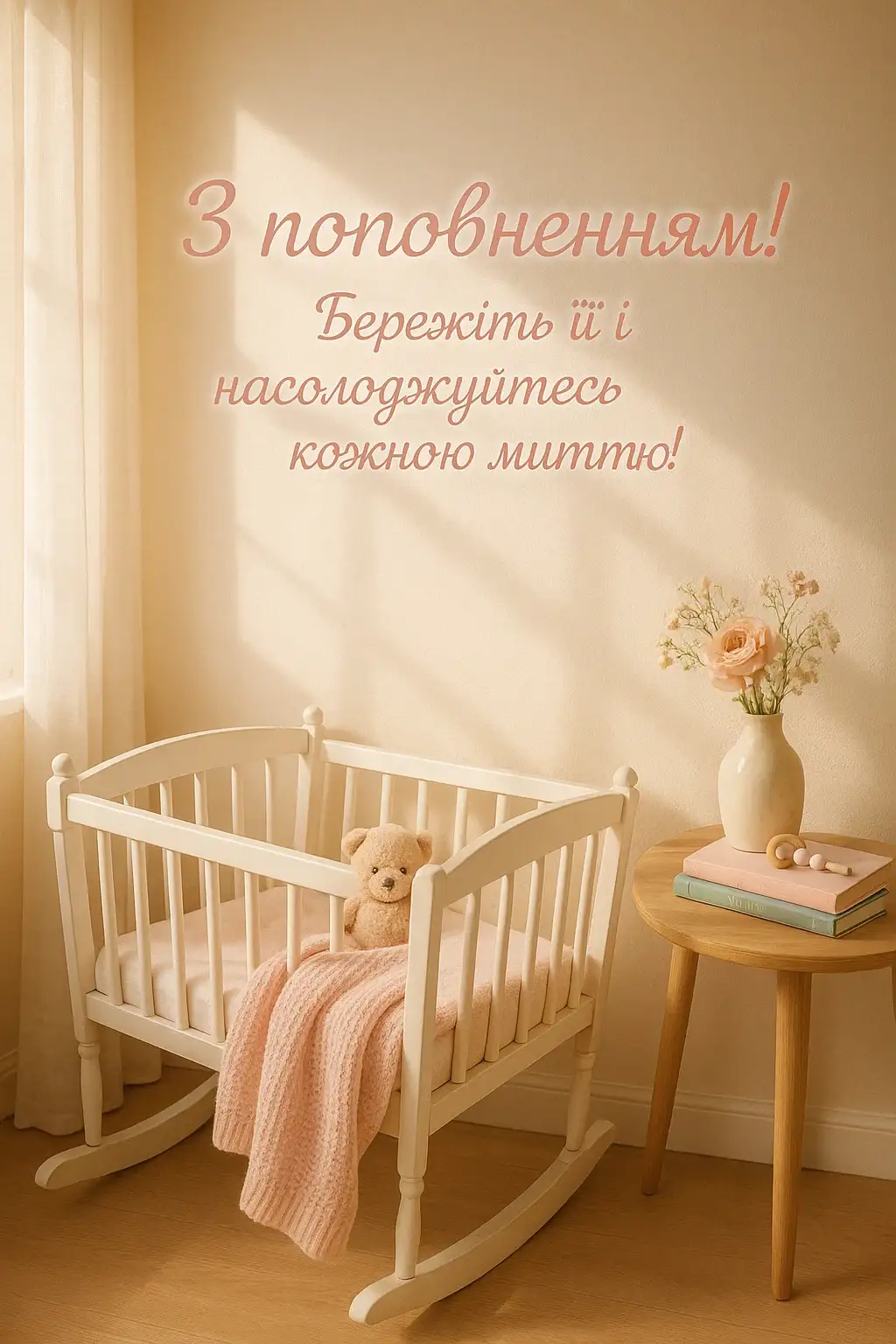 Привітання батькам з народженням донечки своїми словами