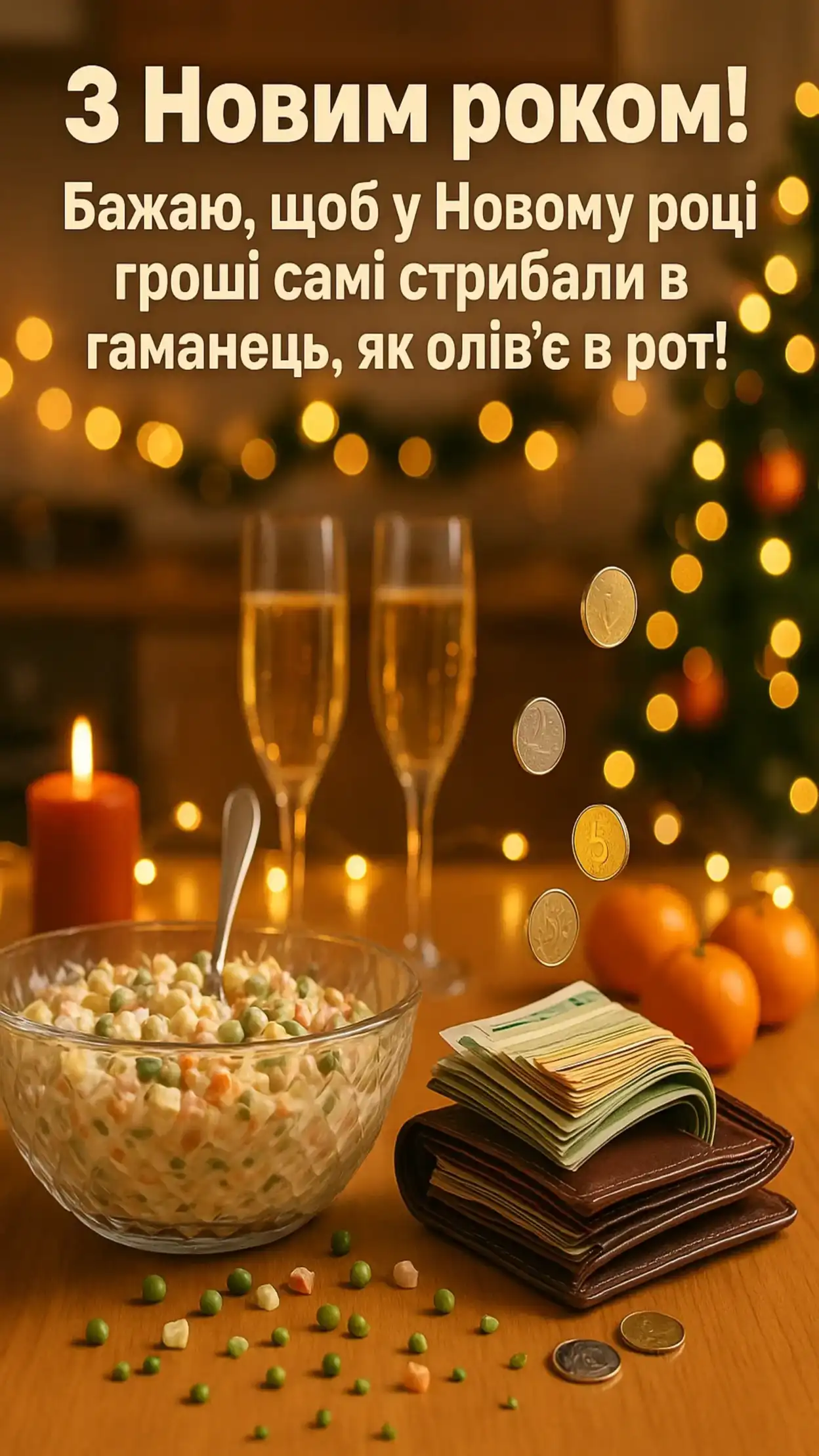 Прикольні привітання з новим роком