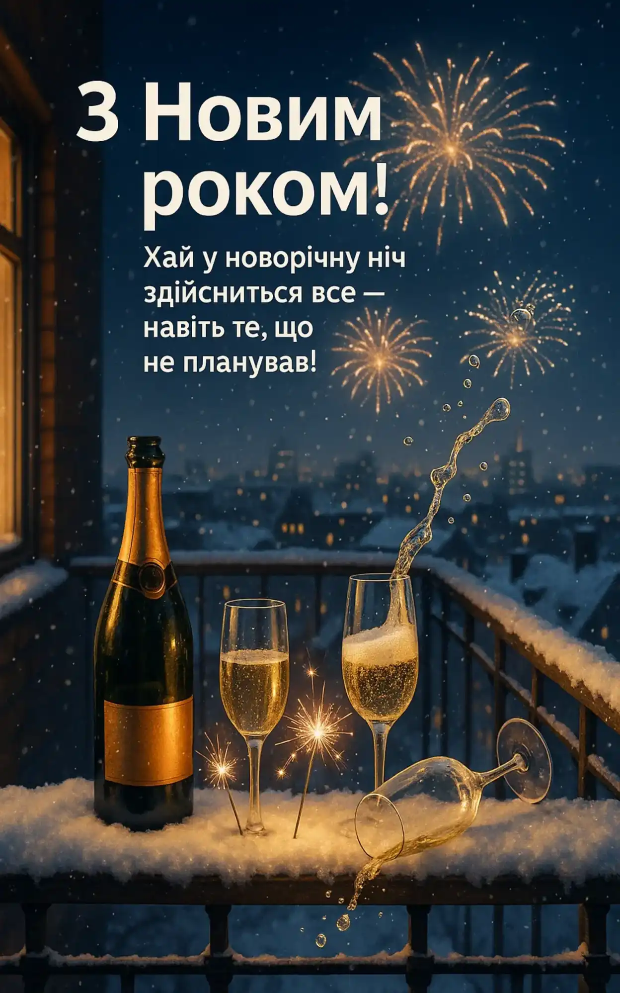 Прикольні привітання з новим роком