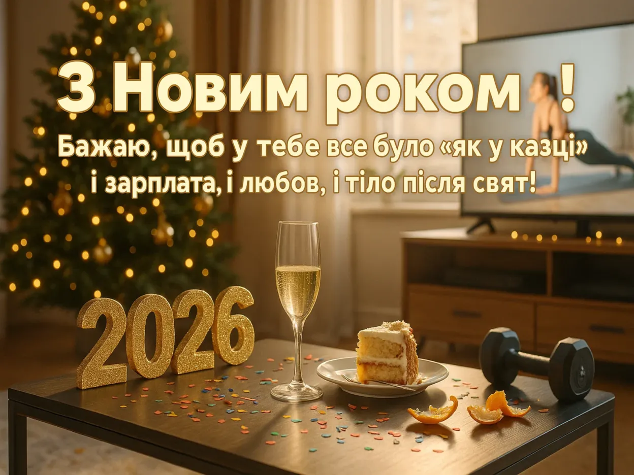 Прикольні привітання з новим роком