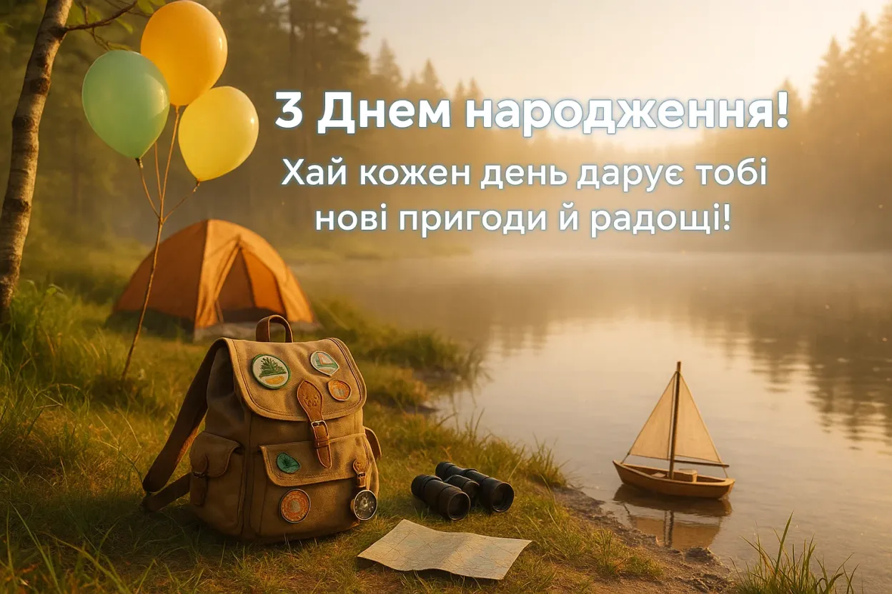 Короткі привітання з днем народження своїми словами хлопчику
