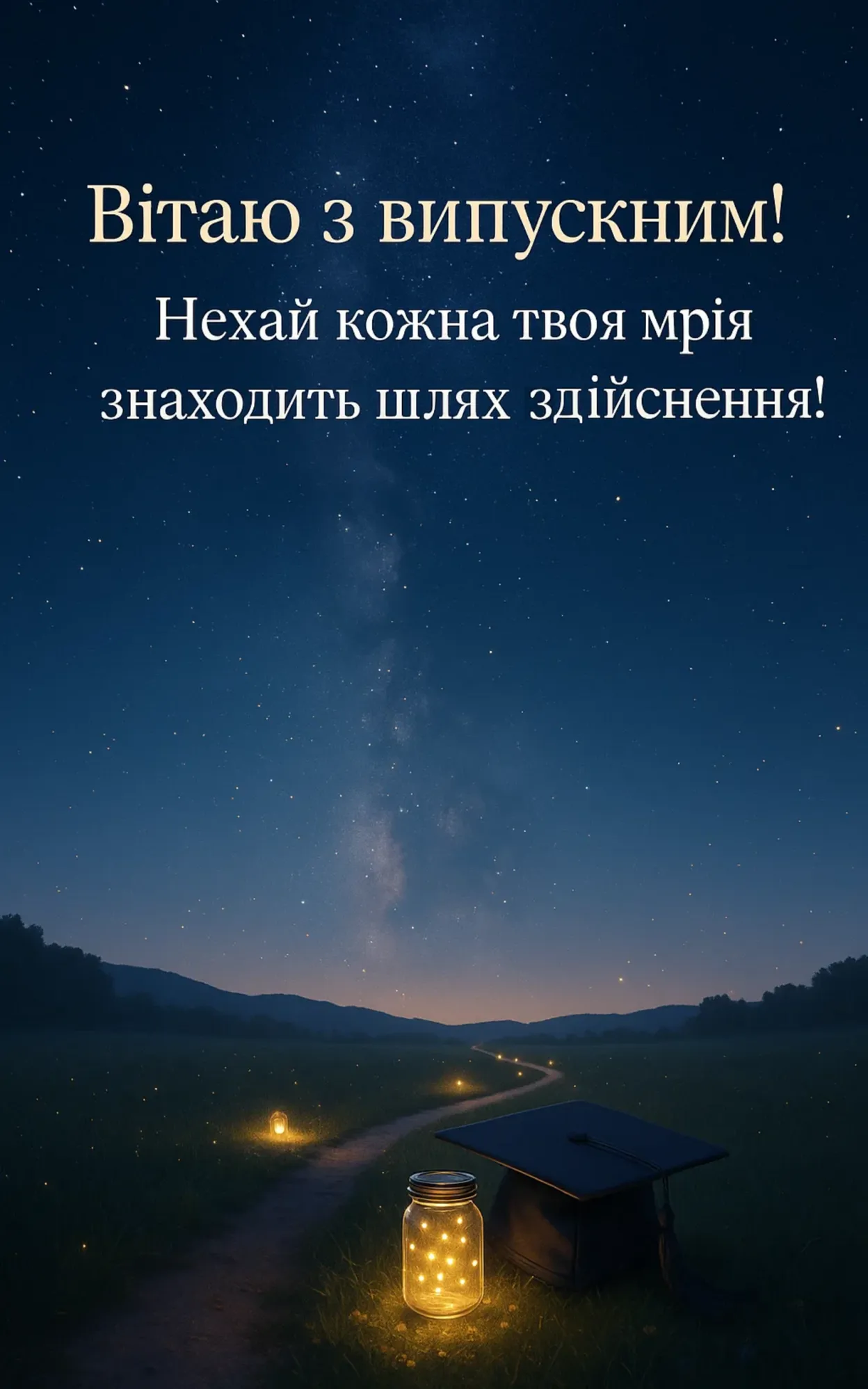 Привітання з випускним своїми словами