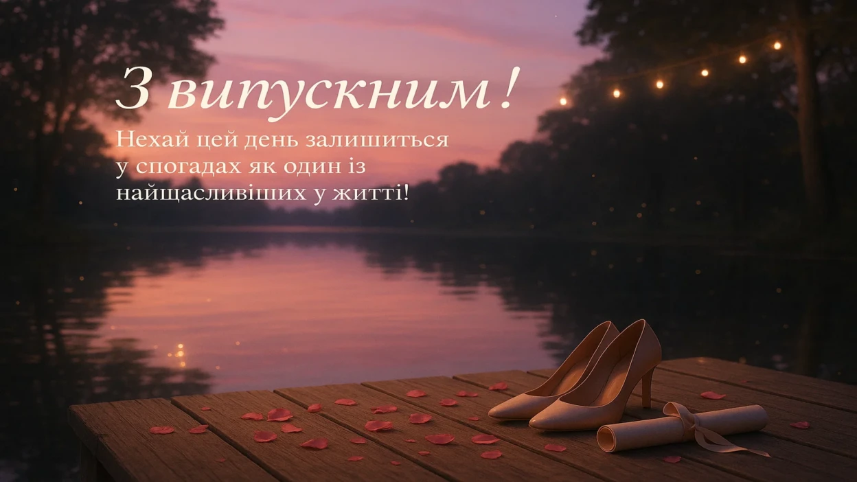 Привітання з випускним своїми словами