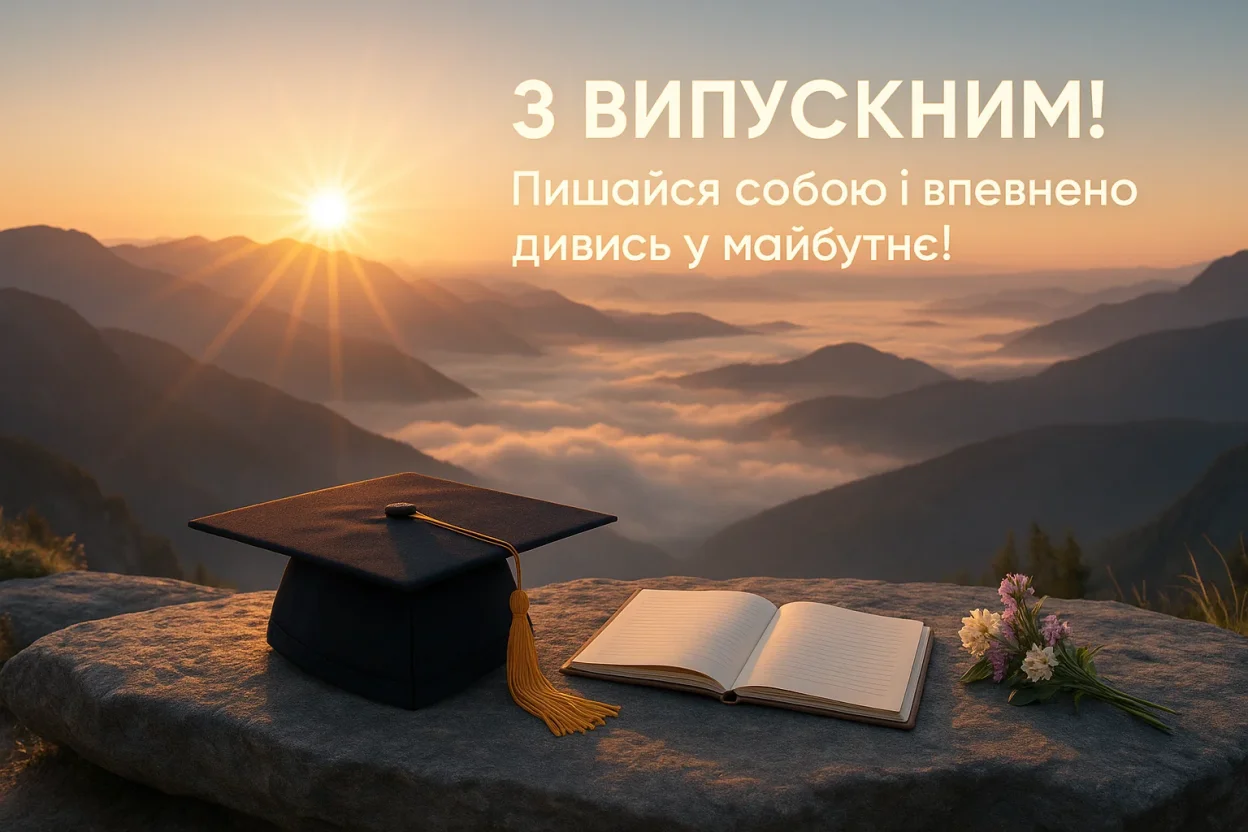 Привітання з випускним своїми словами