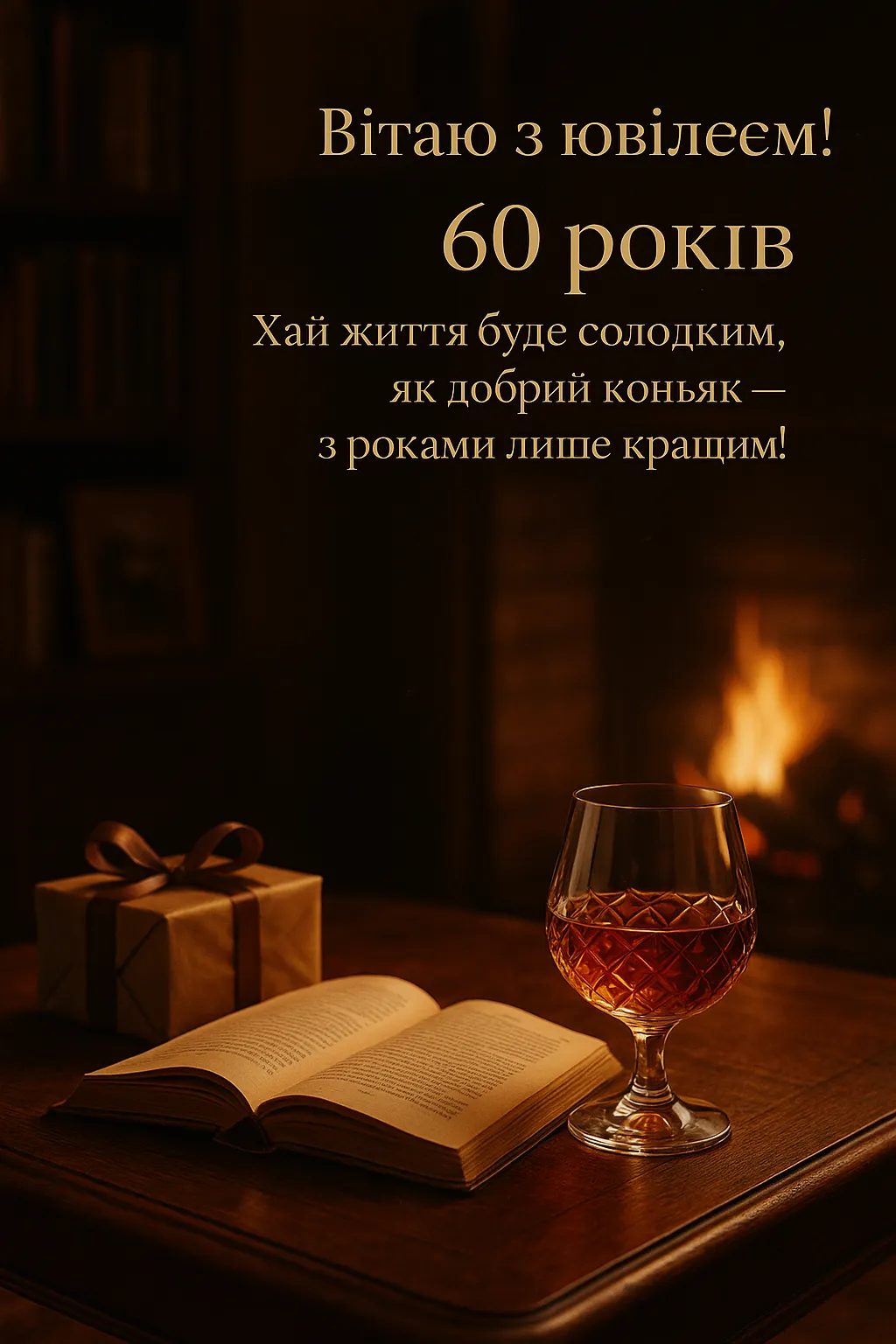 Привітання з 60-річчям своїми словами чоловіку