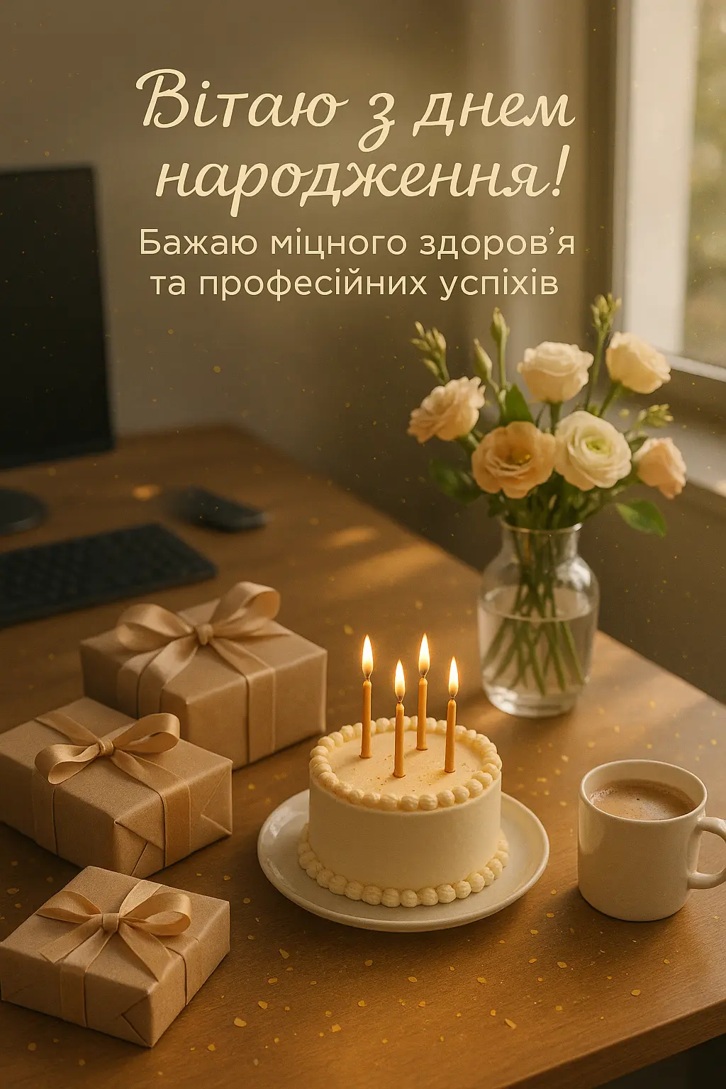 Привітання для колеги з днем народження