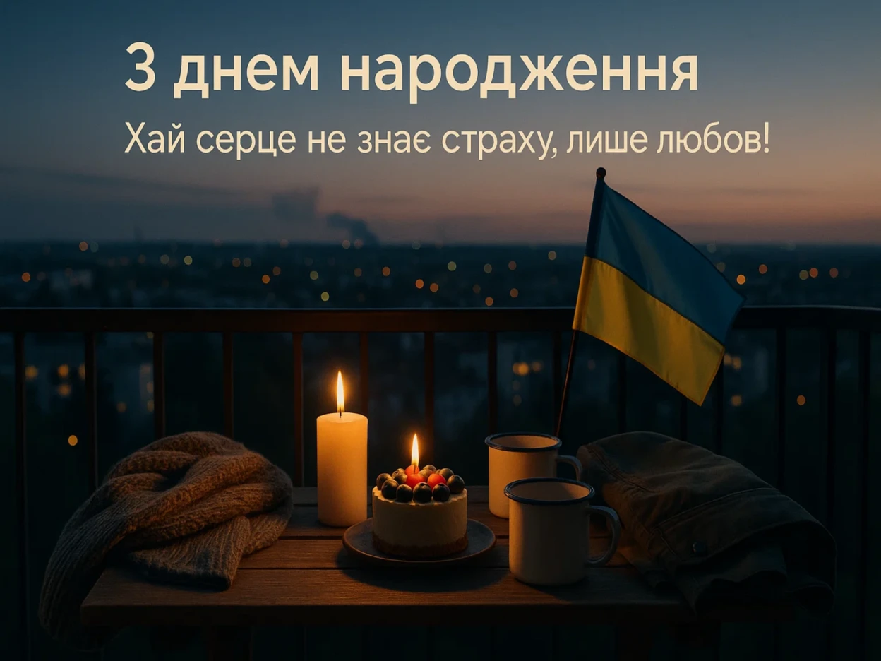 Привітання з днем народження під час війни