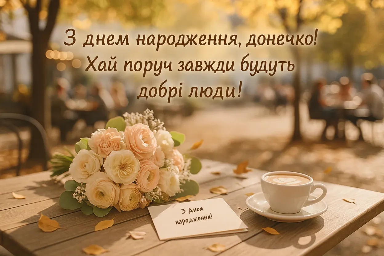 Привітання з днем народження дочці до сліз своїми словами
