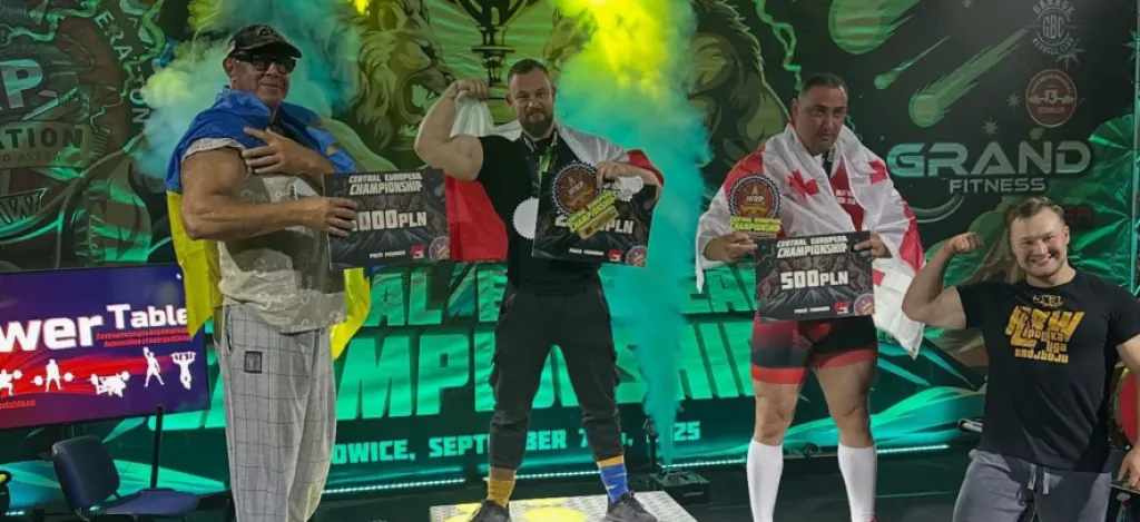 Тернополяни Ігор та Данило Побери стали чемпіонами Європи з пауерліфтингу