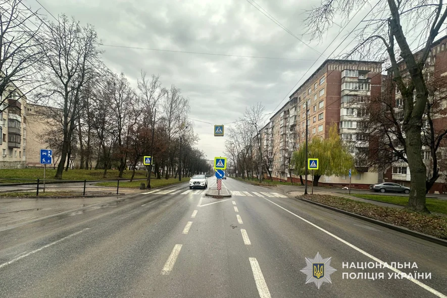 У Тернополі на переході легковик травмував 13-річну дівчинку