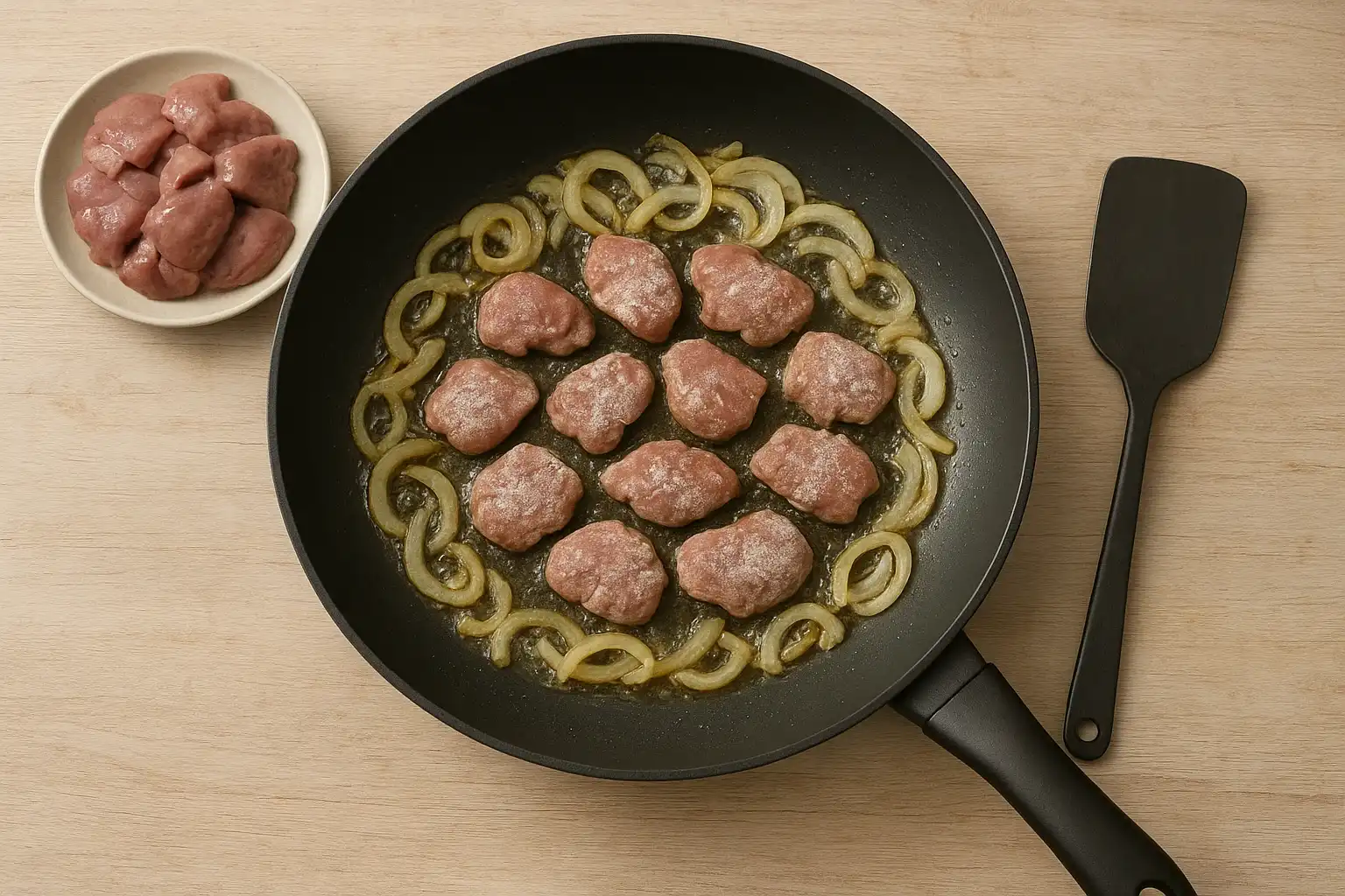 Як жарити печінку курячу на сковороді Як жарити печінку курячу на сковороді