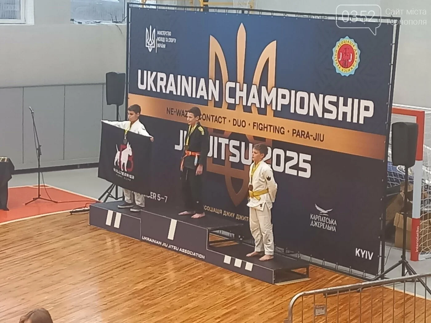 Юний тернополянин Ілля Рамський вдруге виборов золото чемпіонату України з джиу-джитсу