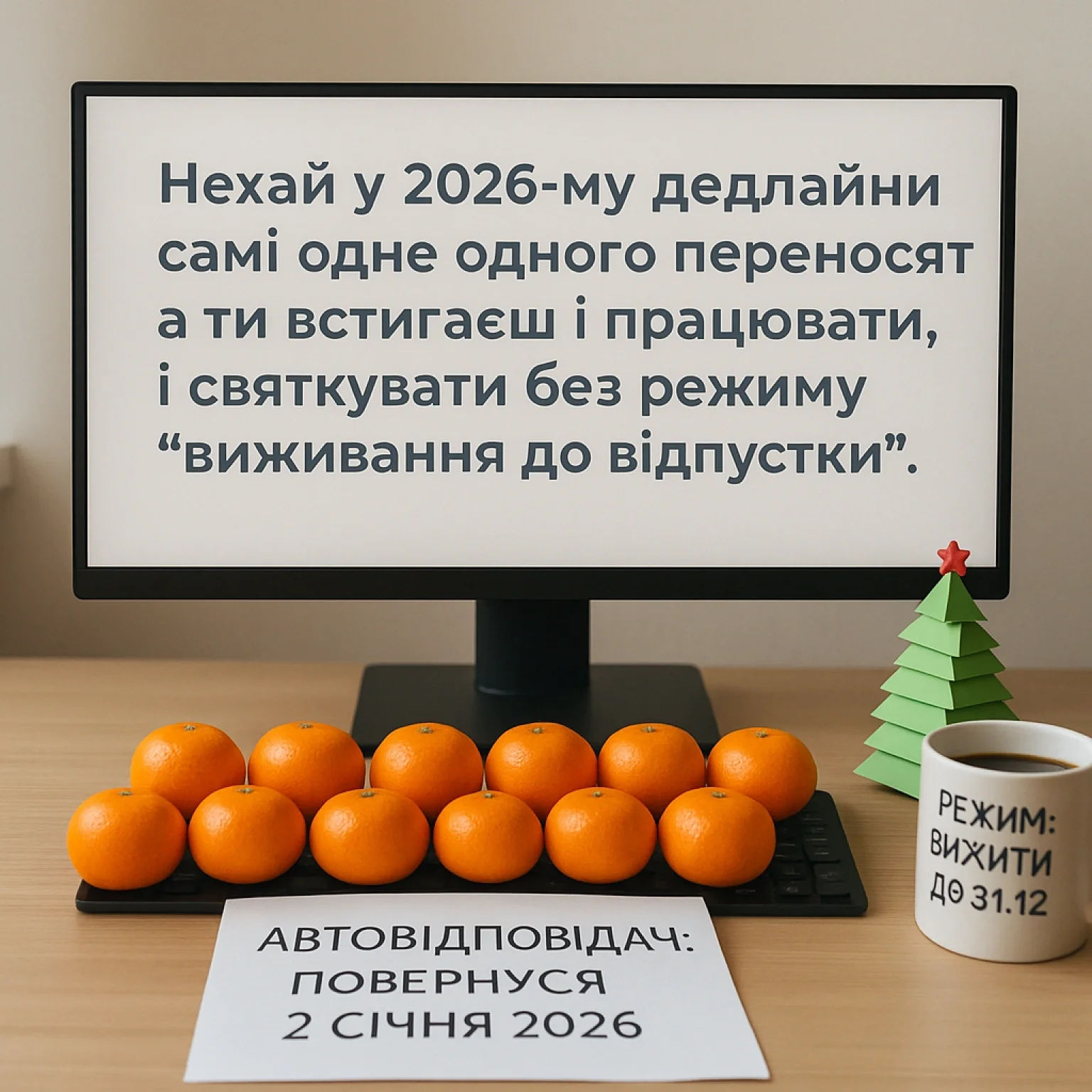 Смішні привітання з новим роком 2026