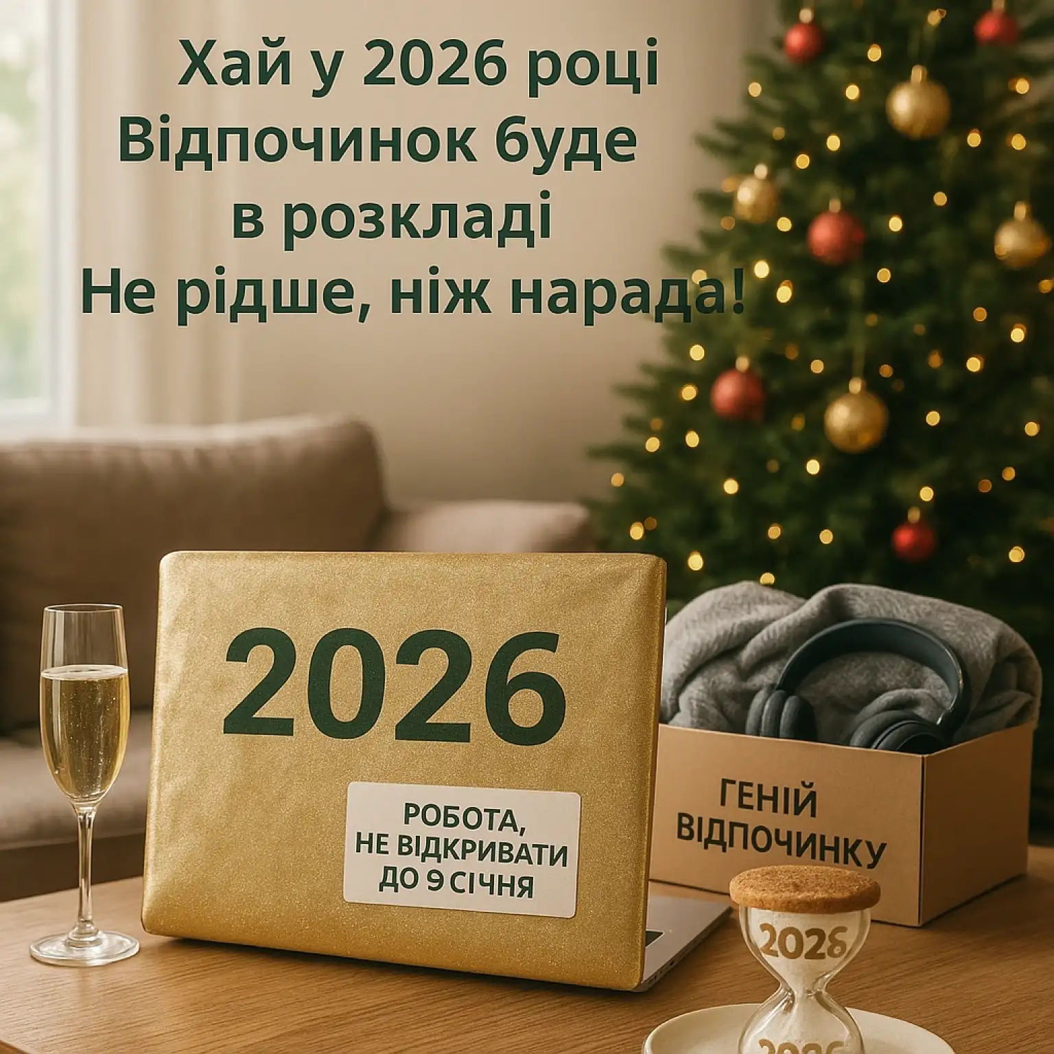 Смішні привітання з новим роком 2026