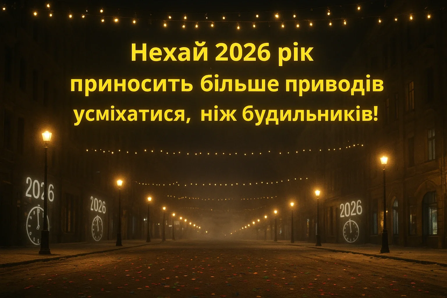 Смішні привітання з новим роком 2026