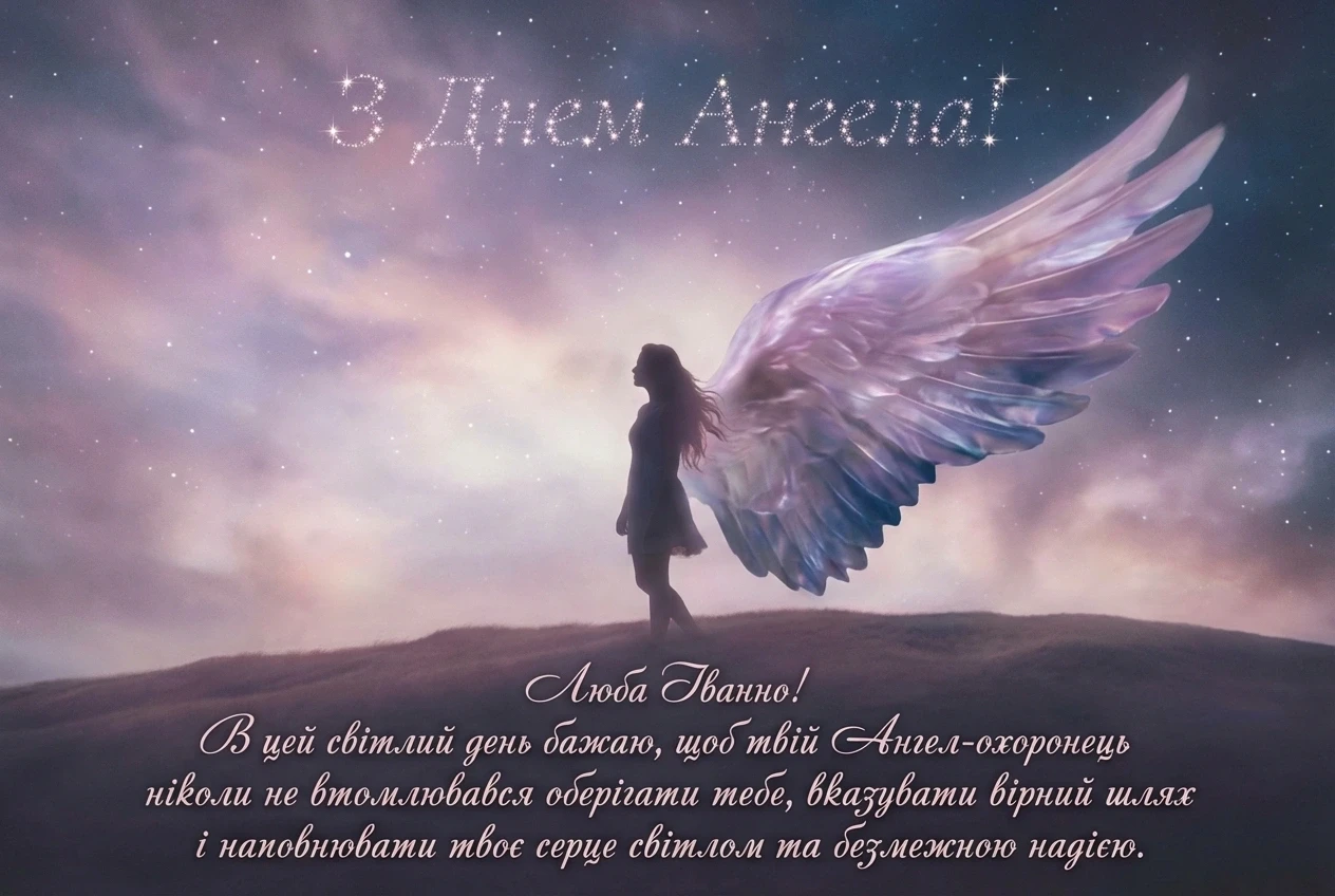 з днем ангела іванна привітання
