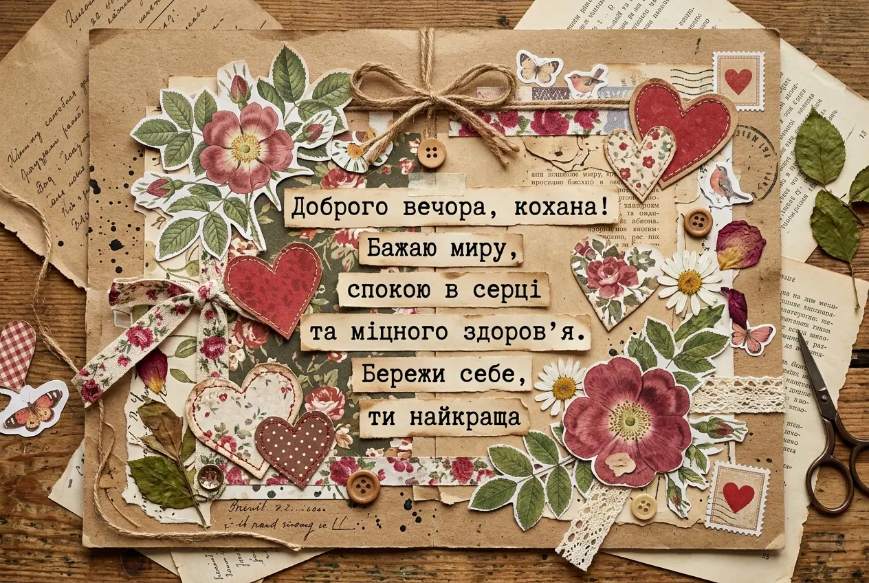 Доброго вечора, кохана: найкращі картинки та душевні побажання для гарного настрою
