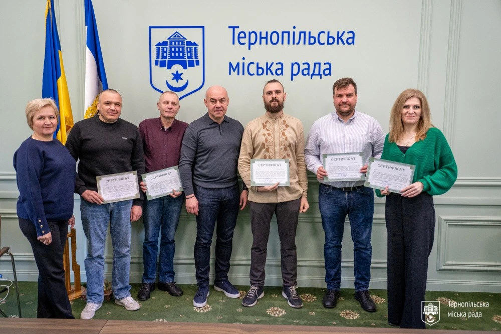 У Тернополі п’ятеро ветеранів отримали фінансову підтримку для розвитку бізнесу