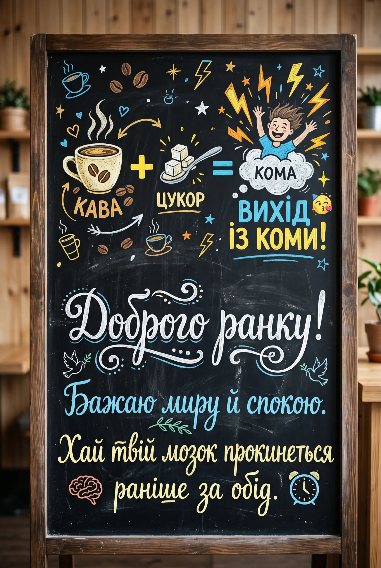 Доброго ранку з гумором: прикольні картинки та позитивні побажання для гарного настрою
