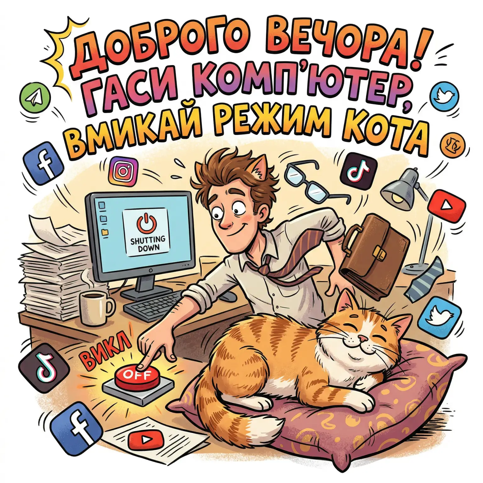 Доброго вечора: затишні картинки та щирі побажання для гарного настрою