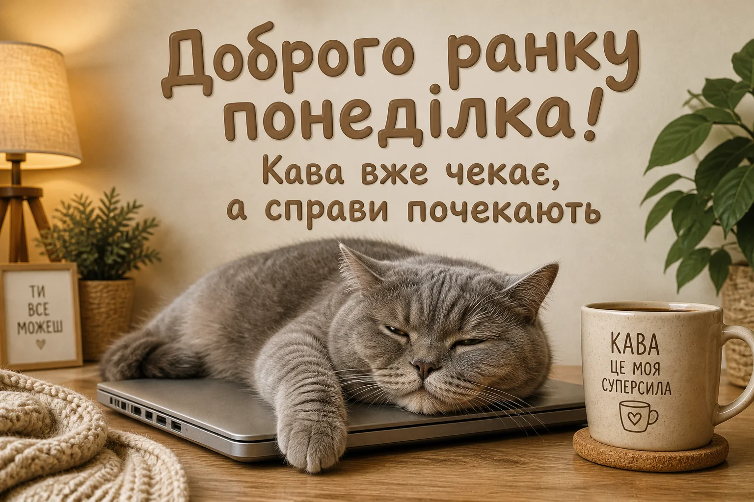 Нові картинки з добрим ранком понеділка: душевна добірка для вдалого початку тижня