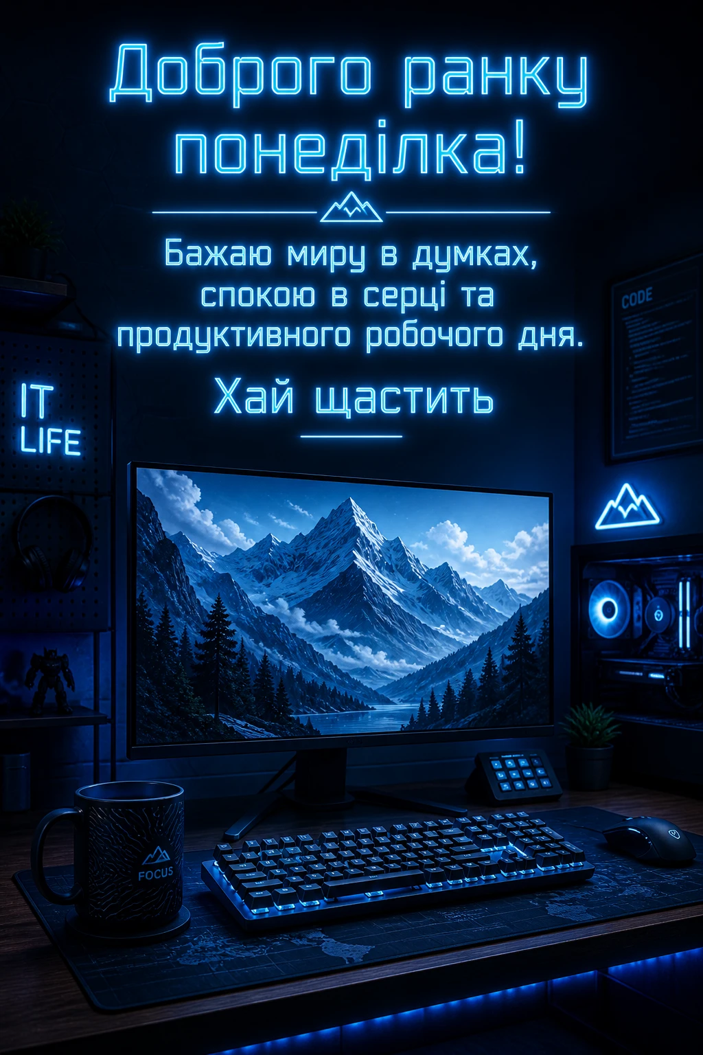Нові картинки з добрим ранком понеділка: душевна добірка для вдалого початку тижня