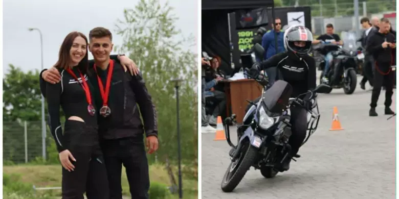 Третє місце на всеукраїнському Moto Gymkhana Cup: представники Тернополя завоювали медалі на львівській трасі